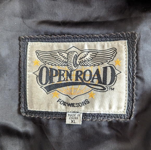 Vintage Fringe Black Leather Jacket with Heavy Metal Musician Autographs - Picture 11 of 13